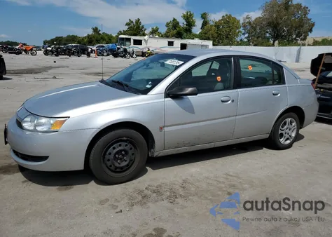 2003 Saturn Ion Level 2 from USA, damaged, VIN 1G8AJ52F73Z120968